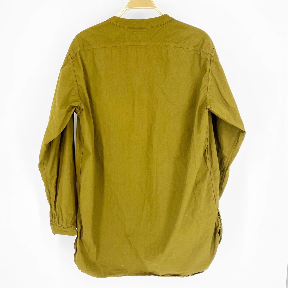 House of St. Clair Green Long Button Down top - Picture 8 of 8